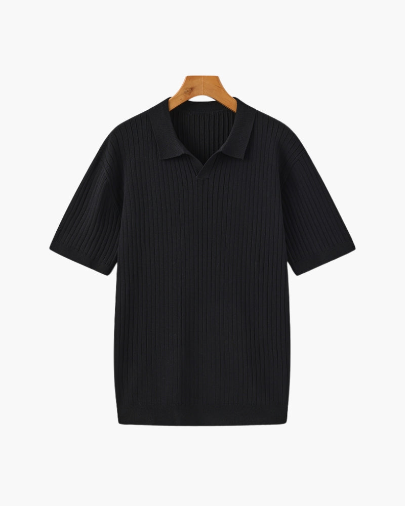Jersey de punto acanalado de primera calidad