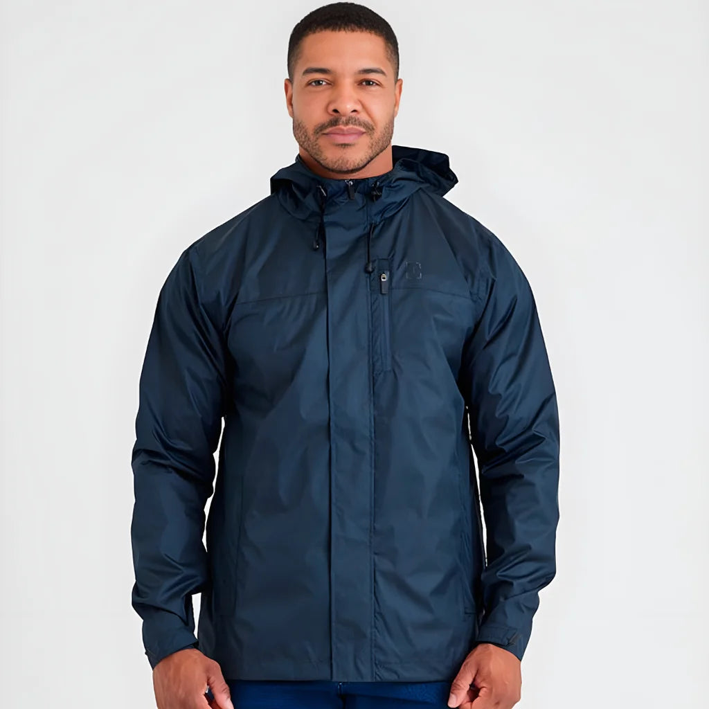 Chaqueta Invictus Rain 2.0 Azul marino