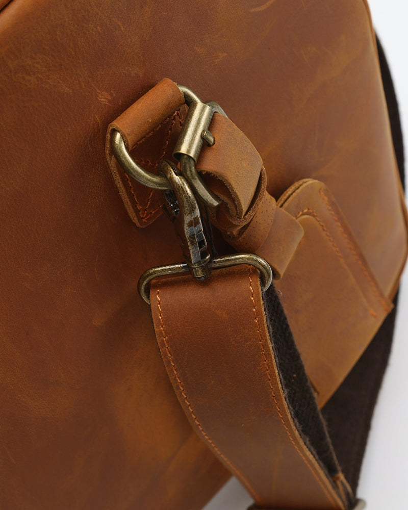 Bolsa de viaje de piel Montague