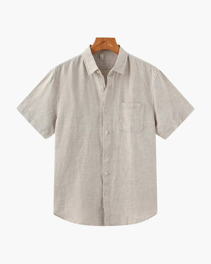 Cape Town – Camisa de lino de manga corta