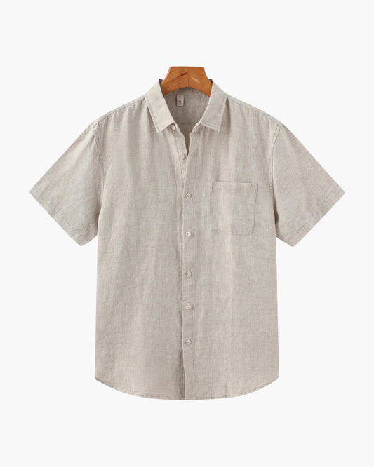 Cape Town – Camisa de lino de manga corta