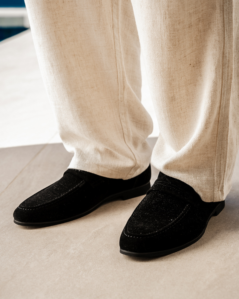 Old Money Wildleder-Penny-Loafer - Milano®