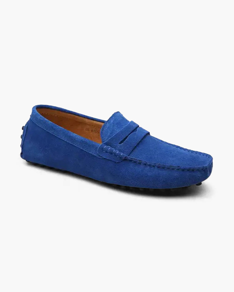 Mocasines de ante
