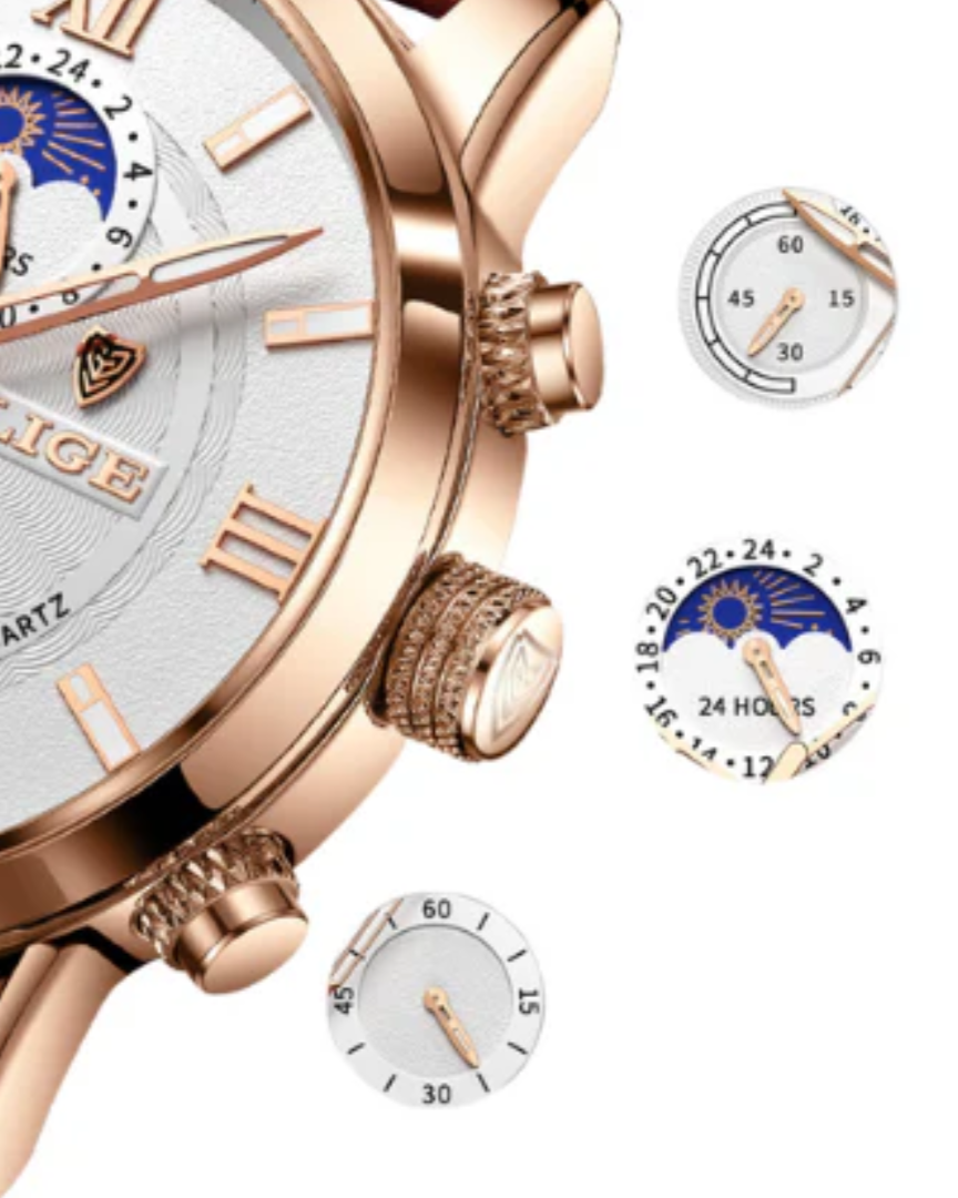 Lugano Classic Uhr (Wasserdicht) – milano®