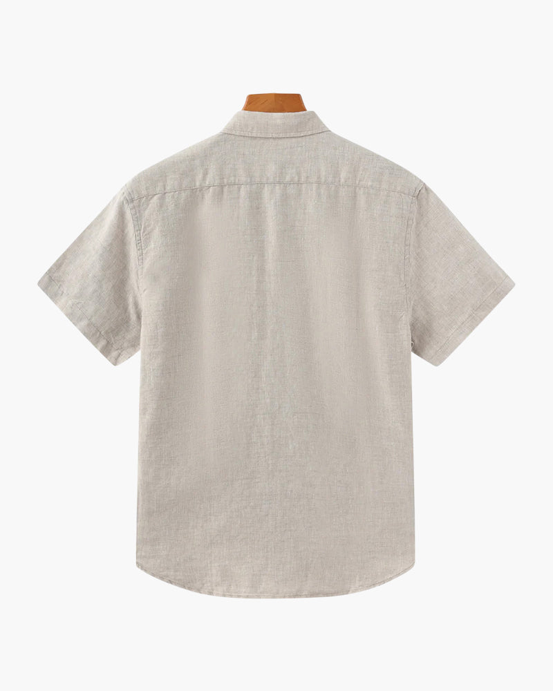 Cape Town – Camisa de lino de manga corta