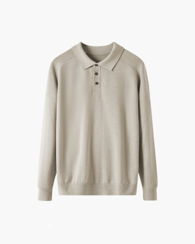 Polo de lana 100 % de primera calidad