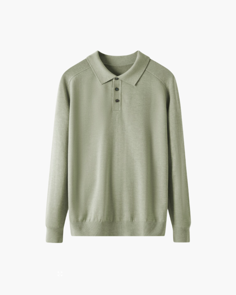 Polo de lana 100 % de primera calidad