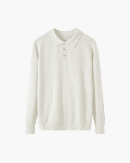 Polo de lana 100 % de primera calidad