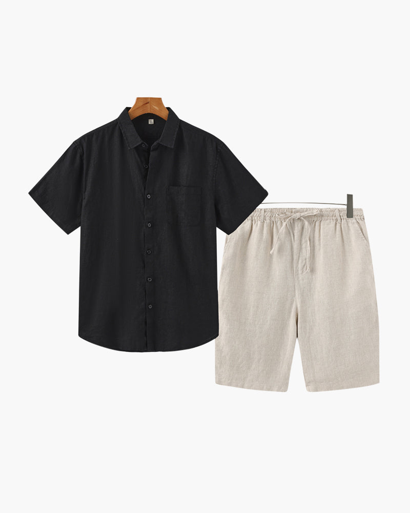 Leinen-Set Old Money (Shorts) – milano®