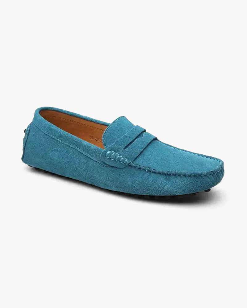 Mocasines de ante