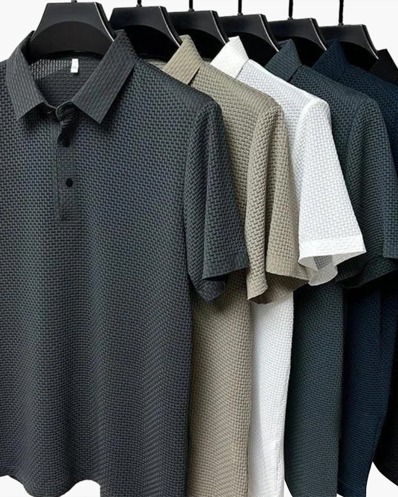 Seidenpoloshirt Prestigio (flüssigkeitsabweisend) - Milano®