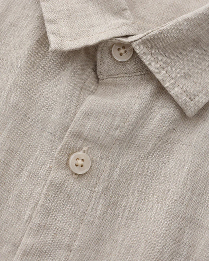 Cape Town – Camisa de lino de manga corta