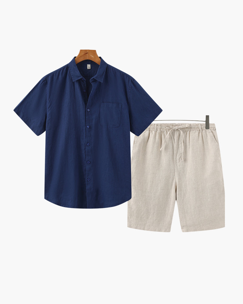 Leinen-Set Old Money (Shorts) – milano®