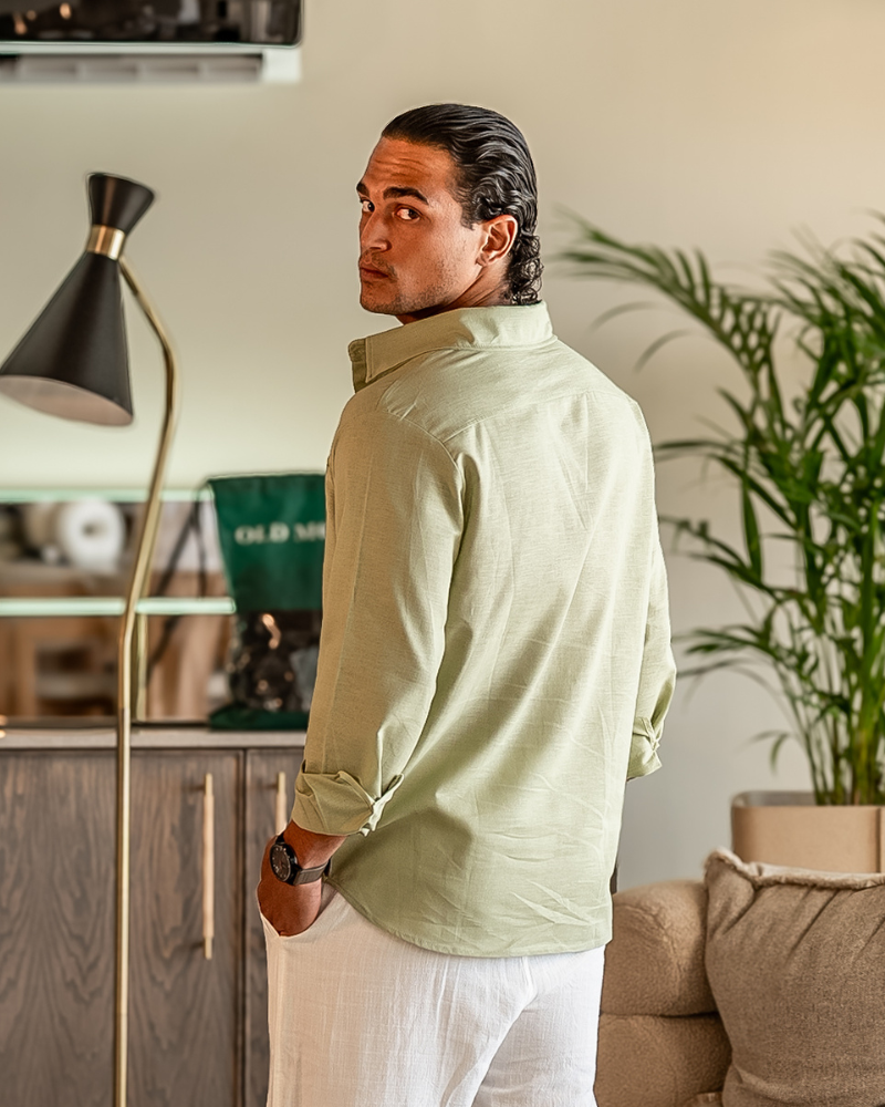 Ciudad del Cabo – Camisa de lino 100 %
