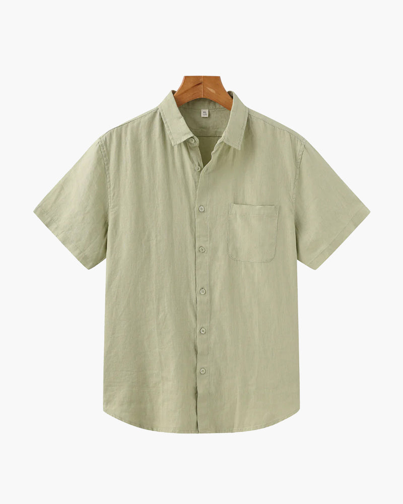 Cape Town – Camisa de lino de manga corta
