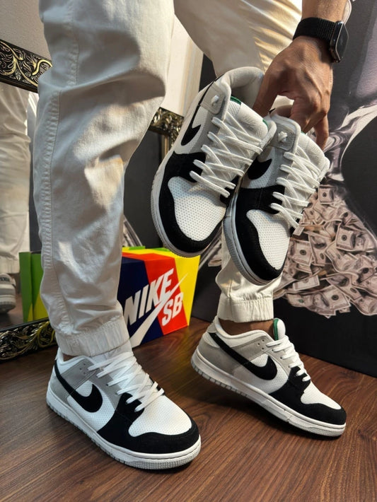 Air Dunk Low Blanco y Negro