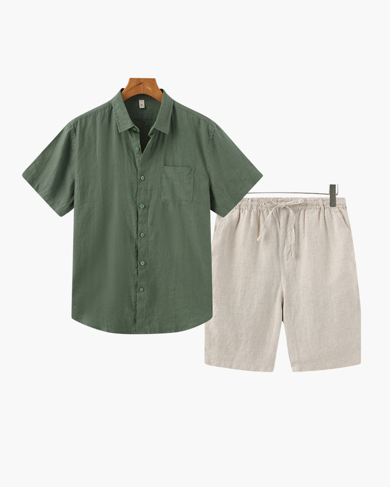 Leinen-Set Old Money (Shorts) – milano®