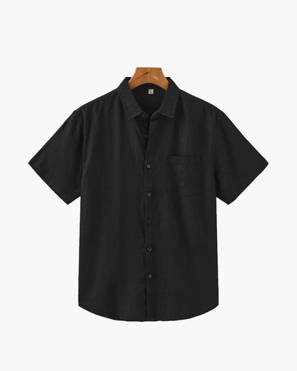 Cape Town – Camisa de lino de manga corta