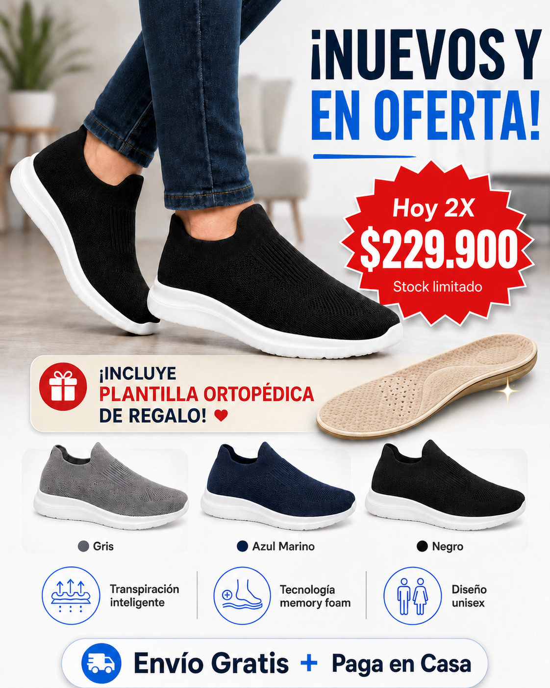 ShoesFlex Targon PAGA 1 Y LLÉVATE 2 🔥