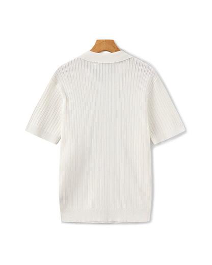 Jersey de punto acanalado de primera calidad