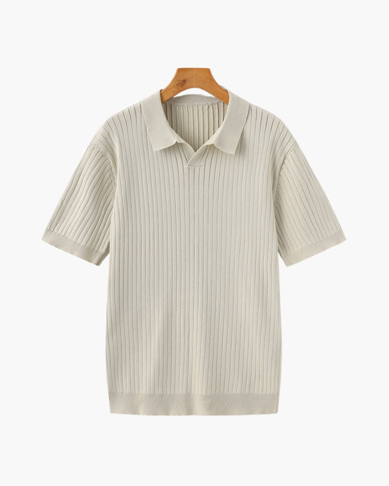 Jersey de punto acanalado de primera calidad