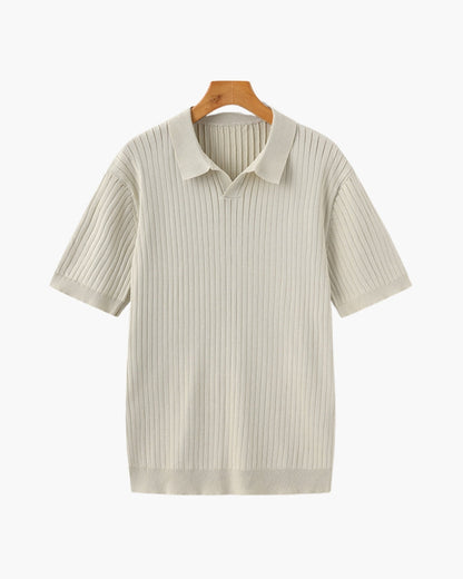 Jersey de punto acanalado de primera calidad