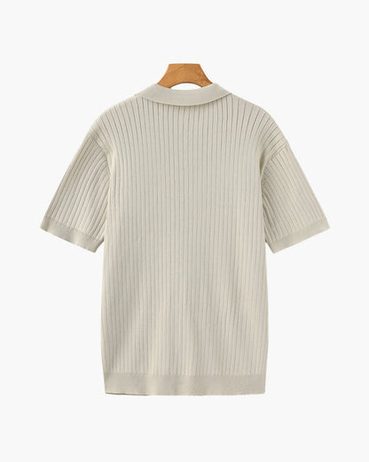 Jersey de punto acanalado de primera calidad