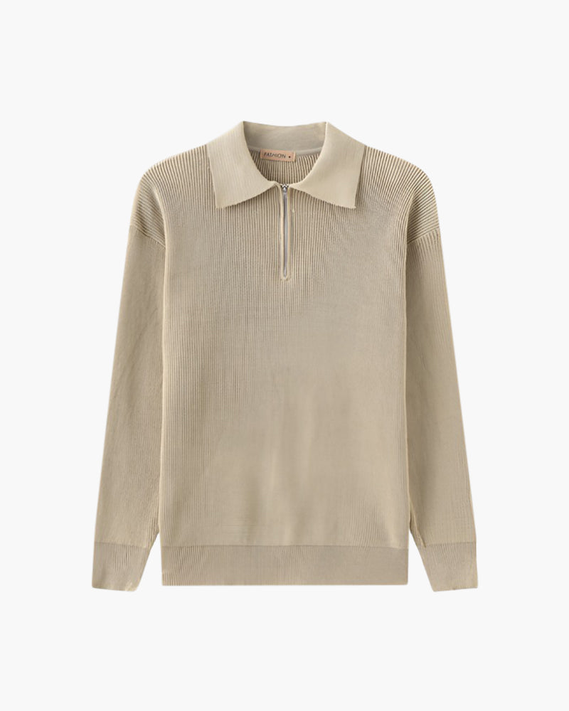 Pullover Cesare mit halbem Reißverschluss - Milano®