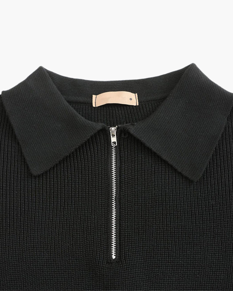 Pullover Cesare mit halbem Reißverschluss - Milano®