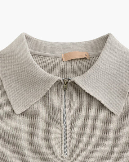 Pullover Cesare mit halbem Reißverschluss - Milano®