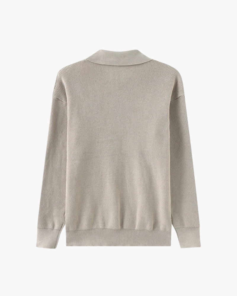 Pullover Cesare mit halbem Reißverschluss - Milano®