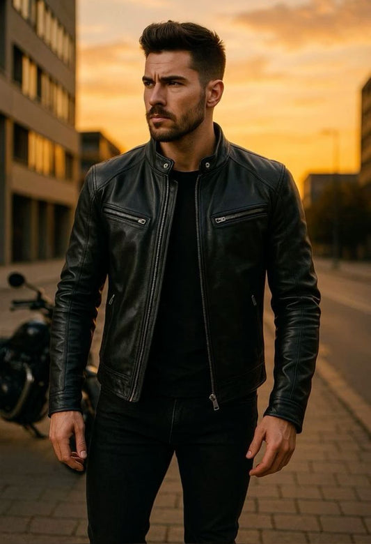 Chaqueta de Cuero Targon